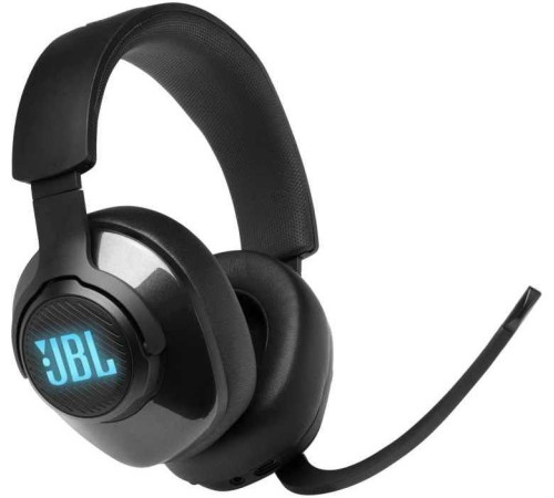 Наушники с микрофоном JBL Quantum 400 черный 1.2м мониторные оголовье (JBLQUANTUM400BLK) Наушники с микрофоном JBL Quantum 400 черный 1.2м мониторные оголовье (JBLQUANTUM400BLK)
