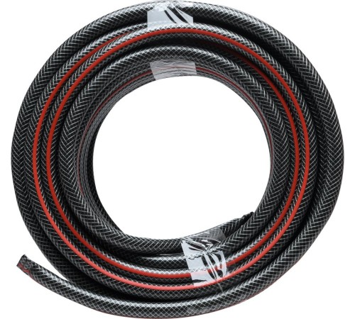 Шланг Вихрь 73/7/2/10 1/2" 25м поливочный армированный черный/красный