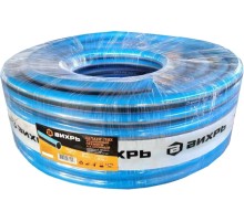 Шланг Вихрь 73/7/2/12 3/4" 50м поливочный армированный голубой/черный