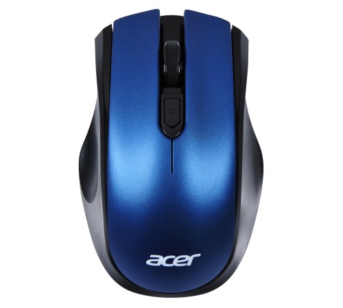 Мышь Acer OMR031 черный/синий оптическая (1600dpi) беспроводная USB (3but)