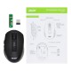 Мышь Acer OMR070 черный оптическая (1600dpi) беспроводная BT/Radio USB (6but)
