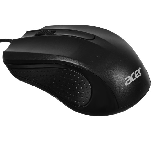 Мышь Acer OMW010 черный оптическая (1200dpi) USB (3but)