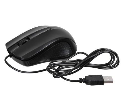 Мышь Acer OMW010 черный оптическая (1200dpi) USB (3but)