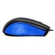 Мышь Acer OMW011 черный/синий оптическая (1200dpi) USB (3but)