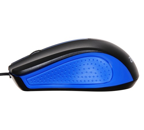 Мышь Acer OMW011 черный/синий оптическая (1200dpi) USB (3but)