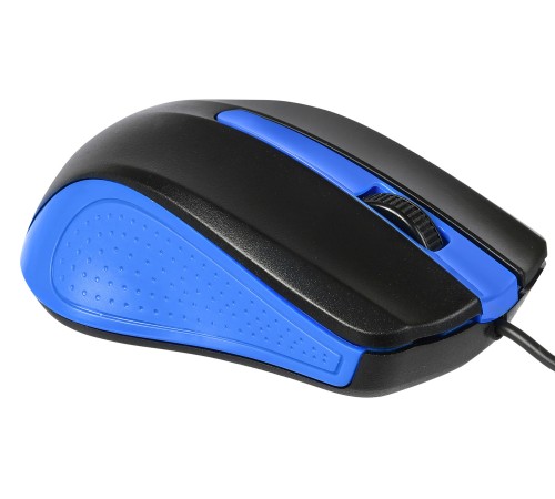 Мышь Acer OMW011 черный/синий оптическая (1200dpi) USB (3but)