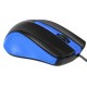 Мышь Acer OMW011 черный/синий оптическая (1200dpi) USB (3but)