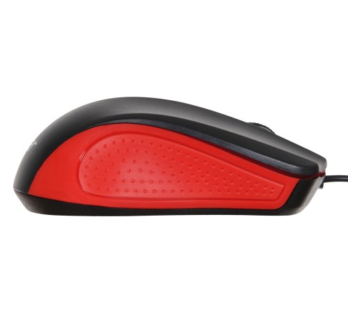Мышь Acer OMW012 черный/красный оптическая (1200dpi) USB (3but)