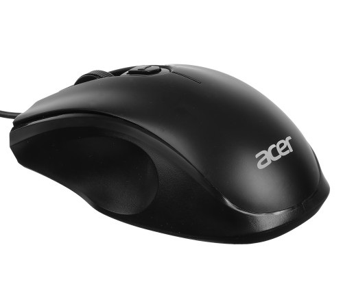Мышь Acer OMW020 черный оптическая (1600dpi) USB (3but)