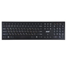 Клавиатура Acer OKR010 черный USB беспроводная slim Multimedia