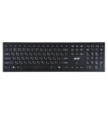 Клавиатура Acer OKR010 черный USB беспроводная slim Multimedia