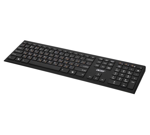 Клавиатура Acer OKR010 черный USB беспроводная slim Multimedia