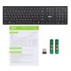 Клавиатура Acer OKR020 черный USB беспроводная slim Multimedia