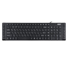 Клавиатура Acer OKW010 черный USB slim Multimedia