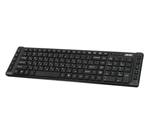 Клавиатура Acer OKW010 черный USB slim Multimedia Клавиатура Acer OKW010 черный USB slim Multimedia