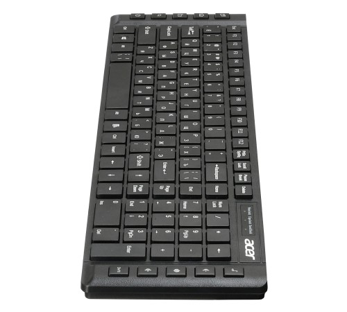 Клавиатура Acer OKW010 черный USB slim Multimedia Клавиатура Acer OKW010 черный USB slim Multimedia