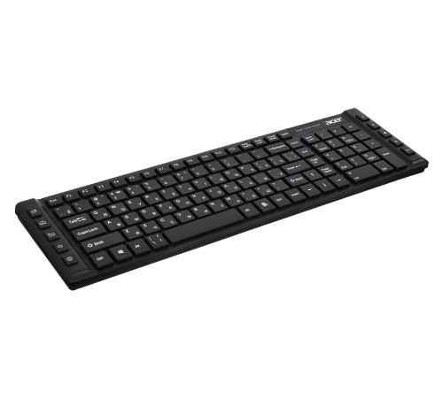 Клавиатура Acer OKW010 черный USB slim Multimedia Клавиатура Acer OKW010 черный USB slim Multimedia