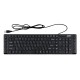 Клавиатура Acer OKW010 черный USB slim Multimedia