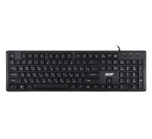 Клавиатура Acer OKW020 черный USB slim
