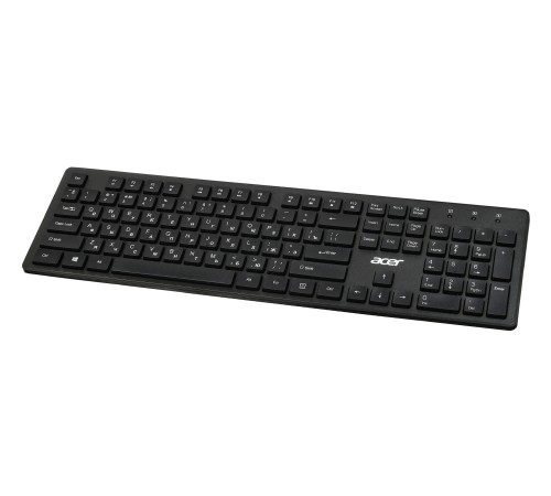 Клавиатура Acer OKW020 черный USB slim