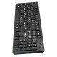 Клавиатура Acer OKW020 черный USB slim