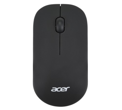 Клавиатура + мышь Acer OKR030 клав:черный мышь:черный USB беспроводная slim