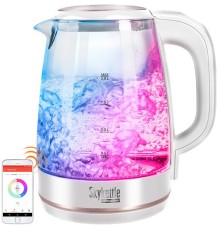 Чайник электрический Redmond RK-G203S 1.7л. 2200Вт белый (корпус: пластик)