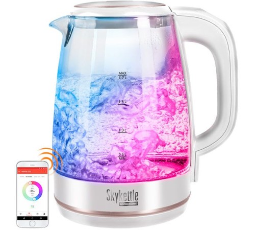 Чайник электрический Redmond RK-G203S 1.7л. 2200Вт белый (корпус: пластик) Чайник электрический Redmond RK-G203S 1.7л. 2200Вт белый (корпус: пластик)