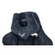 Кресло игровое Бюрократ VIKING KNIGHT Fabric синий Light-27 с подголов. крестовина металл