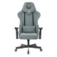 Кресло игровое Бюрократ VIKING KNIGHT Fabric серо-голубой Light-28 с подголов. крестовина металл