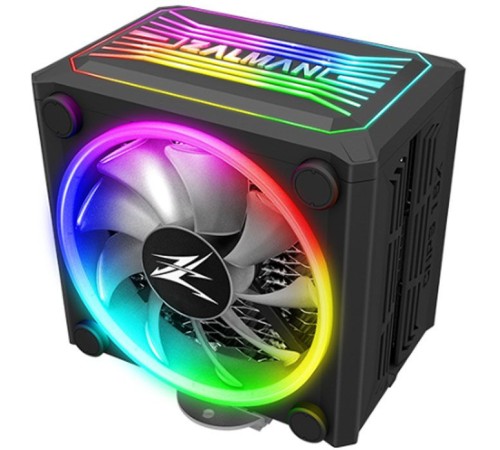 Устройство охлаждения(кулер) Zalman CNPS16X BLACK Soc-FM2+/AM2+/AM3+/AM4/1150/1151/1155/2011 4-pin 17-27dB Al+Cu 150W 880gr LED Ret