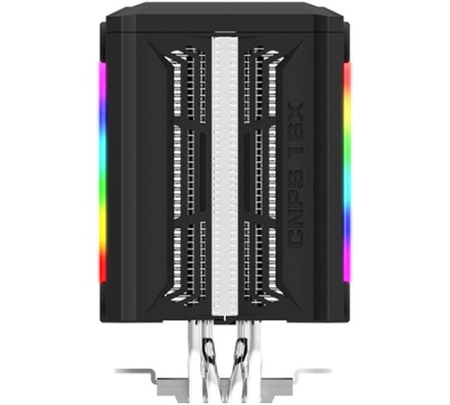 Устройство охлаждения(кулер) Zalman CNPS16X BLACK Soc-FM2+/AM2+/AM3+/AM4/1150/1151/1155/2011 4-pin 17-27dB Al+Cu 150W 880gr LED Ret