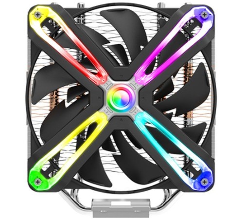 Устройство охлаждения(кулер) Zalman CNPS17X Soc-FM2+/AM2+/AM3+/AM4/1150/1151/1155/2011 4-pin 17-29dB Al+Cu 200W 700gr LED Ret