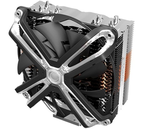 Устройство охлаждения(кулер) Zalman CNPS17X Soc-FM2+/AM2+/AM3+/AM4/1150/1151/1155/2011 4-pin 17-29dB Al+Cu 200W 700gr LED Ret
