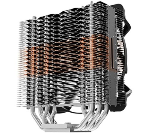 Устройство охлаждения(кулер) Zalman CNPS17X Soc-FM2+/AM2+/AM3+/AM4/1150/1151/1155/2011 4-pin 17-29dB Al+Cu 200W 700gr LED Ret