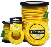 Леска для садовых триммеров Champion C5002 d=2мм L=15м
