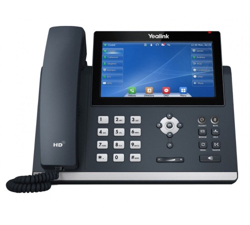 Телефон SIP Yealink SIP-T48U черный Телефон SIP Yealink SIP-T48U черный
