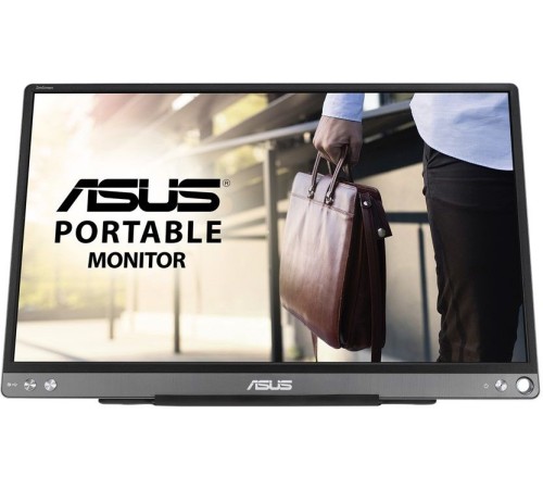 Монитор Asus 15.6" Portable MB16ACE темно-серый IPS LED 16:9 матовая 250cd 178гр/178гр 1920x1080 FHD USB