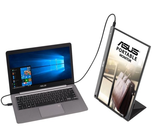 Монитор Asus 15.6" Portable MB16ACE темно-серый IPS LED 16:9 матовая 250cd 178гр/178гр 1920x1080 FHD USB