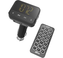 Автомобильный FM-модулятор Ritmix FMT-B200 черный MicroSD USB PDU (80000765)