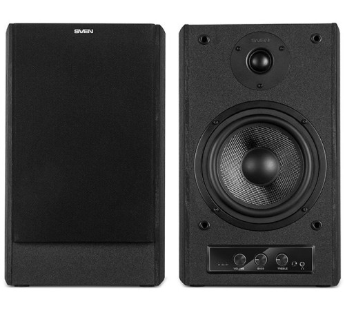 SVEN MC-30, чёрный, акустическая система 2.0, мощность 2x100Вт (RMS), пульт ДУ, Bluetooth, Optical Sven SV-018894 SVEN MC-30, чёрный, акустическая система 2.0, мощность 2x100Вт (RMS), пульт ДУ, Bluetooth, Optical Sven SV-018894
