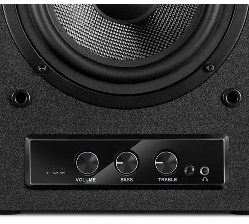 SVEN MC-30, чёрный, акустическая система 2.0, мощность 2x100Вт (RMS), пульт ДУ, Bluetooth, Optical Sven SV-018894 SVEN MC-30, чёрный, акустическая система 2.0, мощность 2x100Вт (RMS), пульт ДУ, Bluetooth, Optical Sven SV-018894