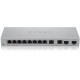 Коммутатор Мультигигабитный Smart L2 коммутатор Zyxel XGS1210-12, 8xGE, 2x1/2,5GE, 2xSFP+, настольный, бесшумный (XGS1210-12-ZZ0102F)