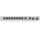 Коммутатор Мультигигабитный Smart L2 коммутатор Zyxel XGS1210-12, 8xGE, 2x1/2,5GE, 2xSFP+, настольный, бесшумный (XGS1210-12-ZZ0102F)