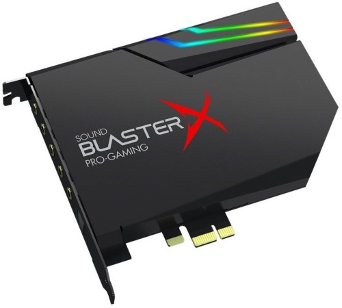 Звуковая карта Creative PCI-E BlasterX AE-5 Plus (BlasterX Acoustic Engine) 5.1 Ret Звуковая карта Creative PCI-E BlasterX AE-5 Plus (BlasterX Acoustic Engine) 5.1 Ret