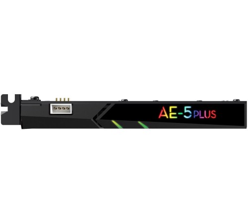 Звуковая карта Creative PCI-E BlasterX AE-5 Plus (BlasterX Acoustic Engine) 5.1 Ret Звуковая карта Creative PCI-E BlasterX AE-5 Plus (BlasterX Acoustic Engine) 5.1 Ret