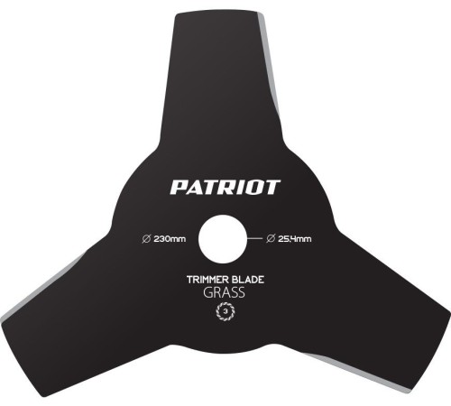 Сменный нож для садовых триммеров Patriot TBS-3 Promo L=230мм (809115199)