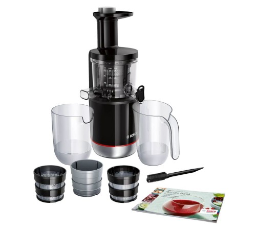 Соковыжималка шнековая Bosch MESM731M 150Вт рез.сок.:1000мл. черный