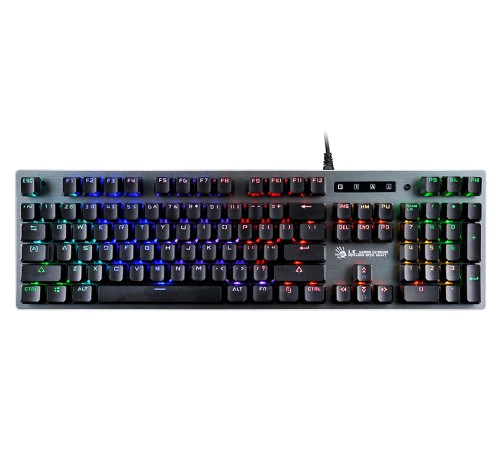 Клавиатура A4Tech Bloody B765 механическая серый USB for gamer LED Клавиатура A4Tech Bloody B765 механическая серый USB for gamer LED