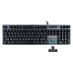 Клавиатура A4Tech Bloody B765 механическая серый USB for gamer LED